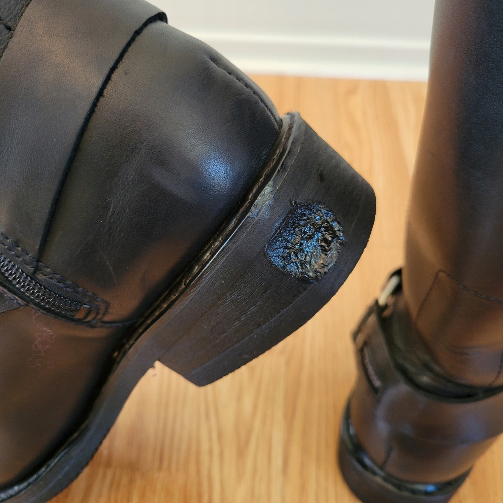 Harley-Davidson Men's Hustin Waterproof Harness Moto Biker Boots  Black Size 10. - Picture 15 of 16